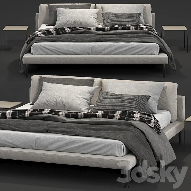 LIVING DIVANI Floyd-Hi Bed 3DModel