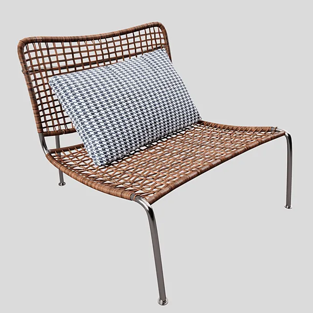 Living Divani Frog Armchair 3D Model