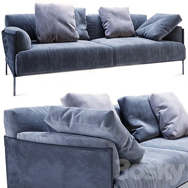 Living divani-greene 3DModel