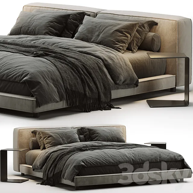 Living Divani NeoWall Bed 3D Model