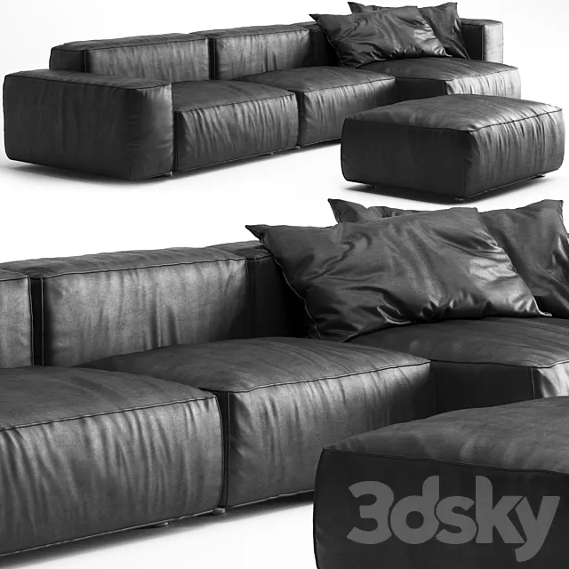 Living Divani NeoWall Sofa 3D Model