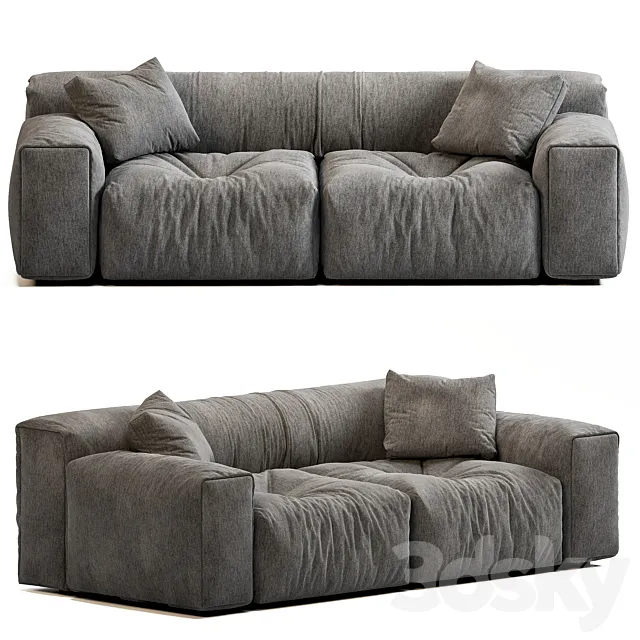 living divani SOFTWALL 3D Model