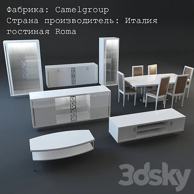 Living Roma Camelgroup 3DModel