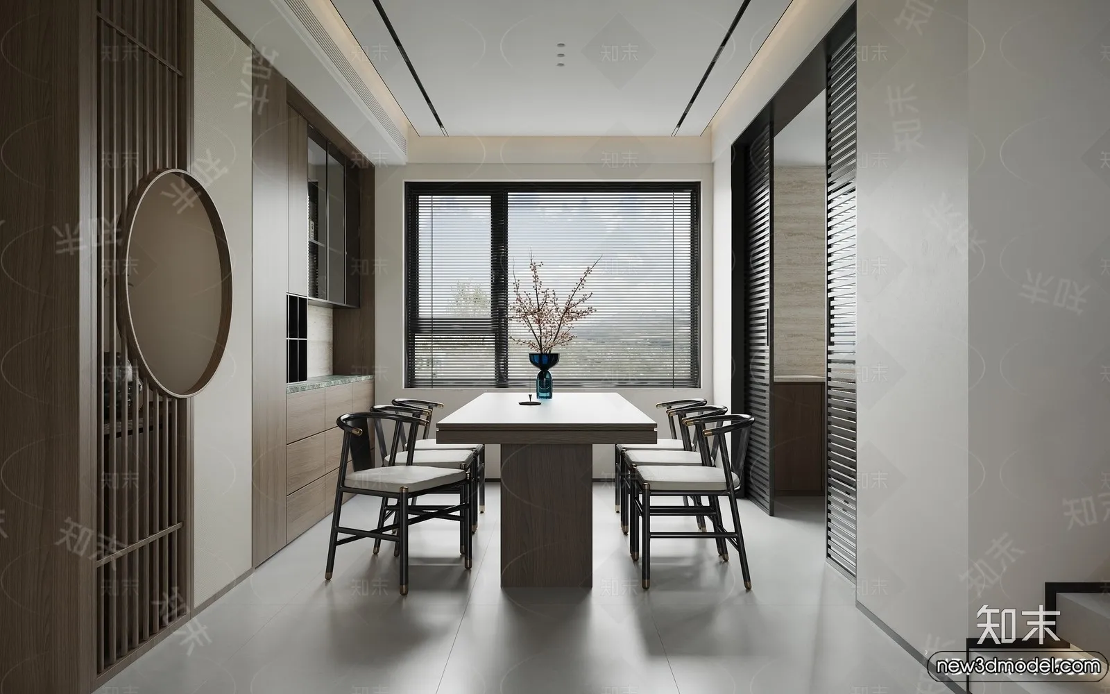 Living Room - 3D Models - 3D Interior Scenes - Modern Style - 099