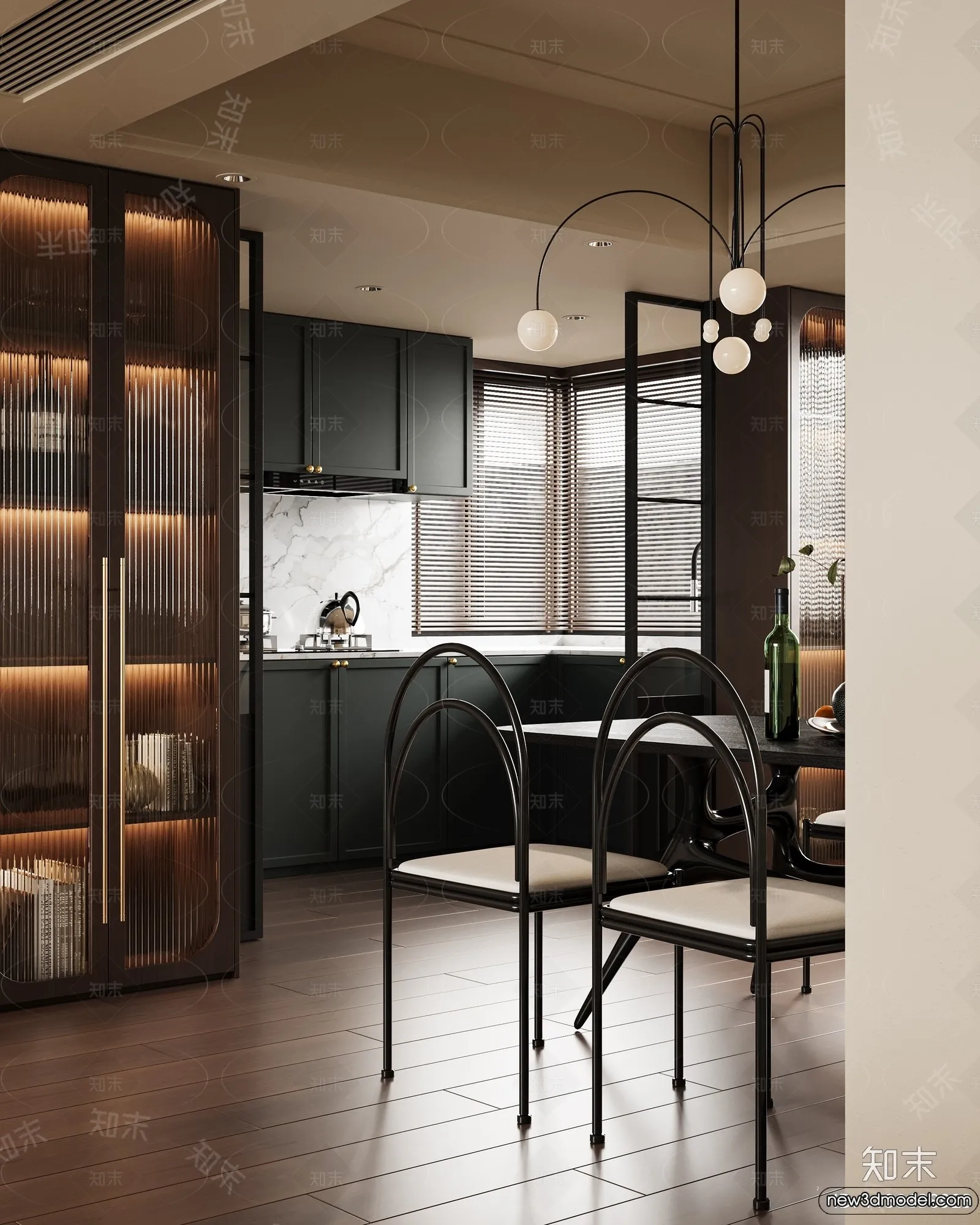 Living Room - 3D Models - 3D Interior Scenes - Modern Style - 269