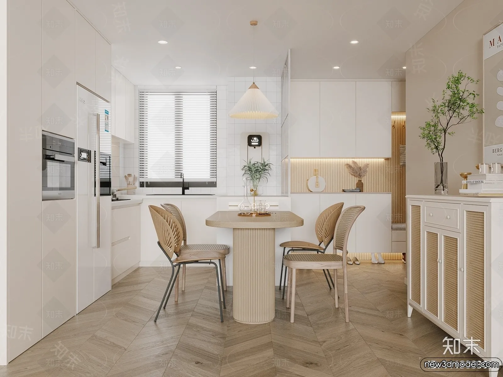 Living Room - 3D Models - 3D Interior Scenes - Modern Style - 319