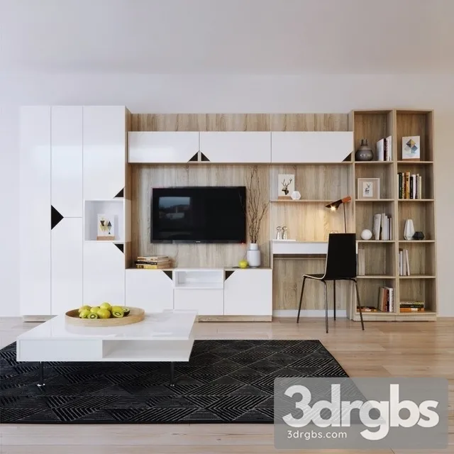 Living Room Avanti 3D Model Free