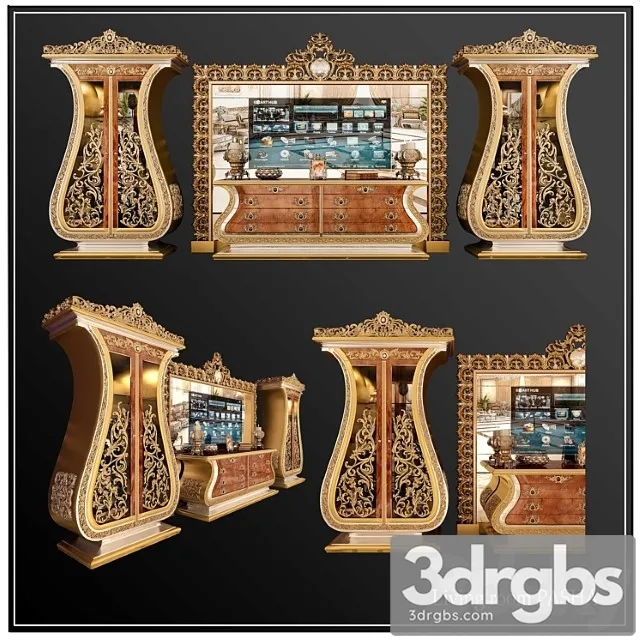 Living room cappelletti 3D Model Free