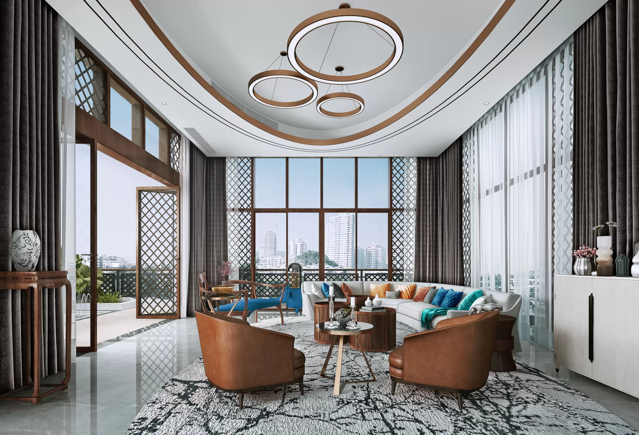 LIVING ROOM - CHINESE STYLE - 1389