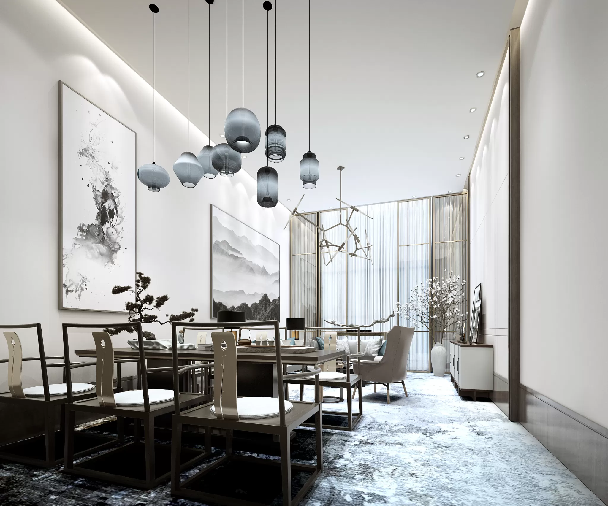 LIVING ROOM - CHINESE STYLE - 1392