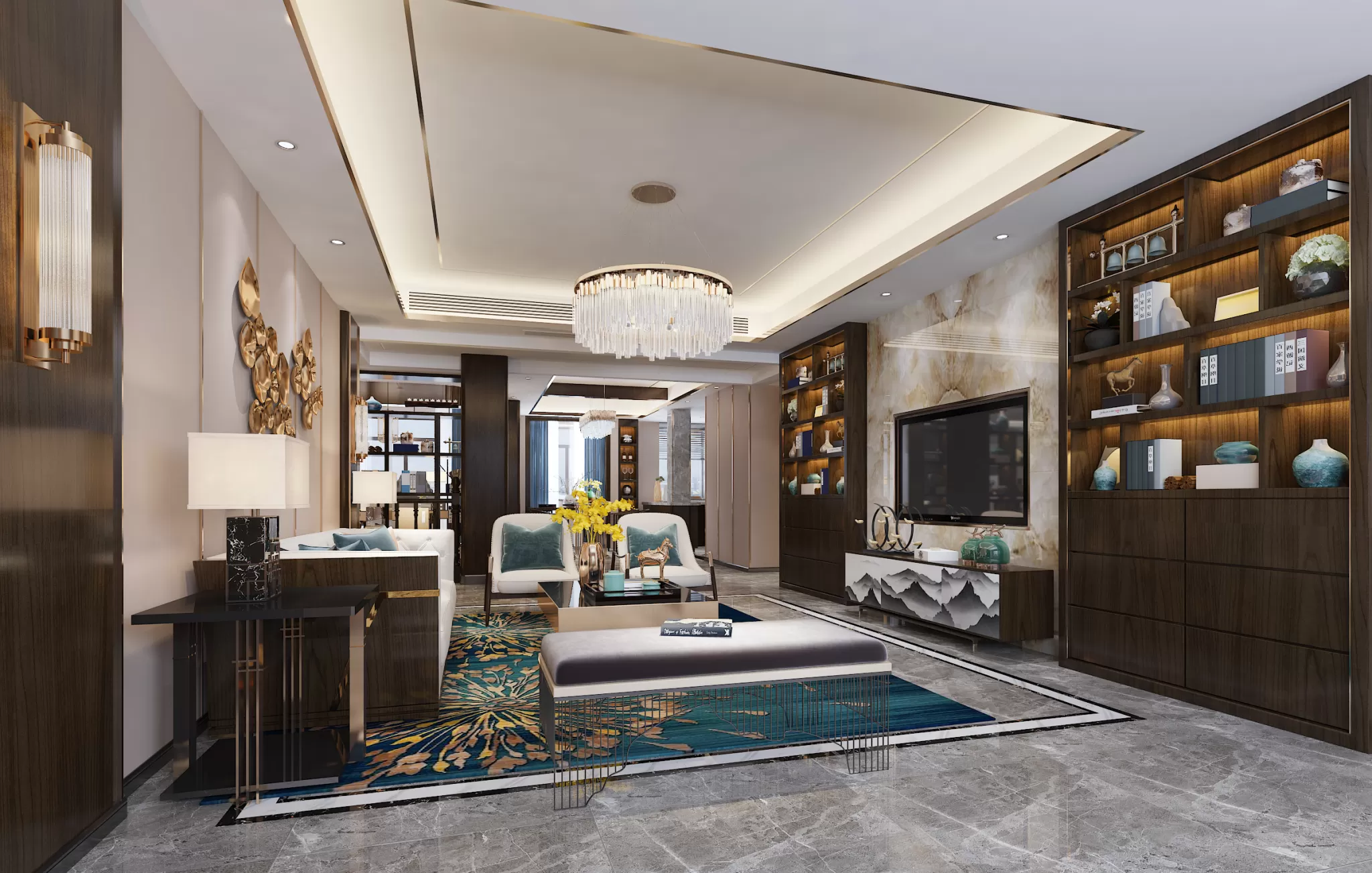 LIVING ROOM - CHINESE STYLE - 1396