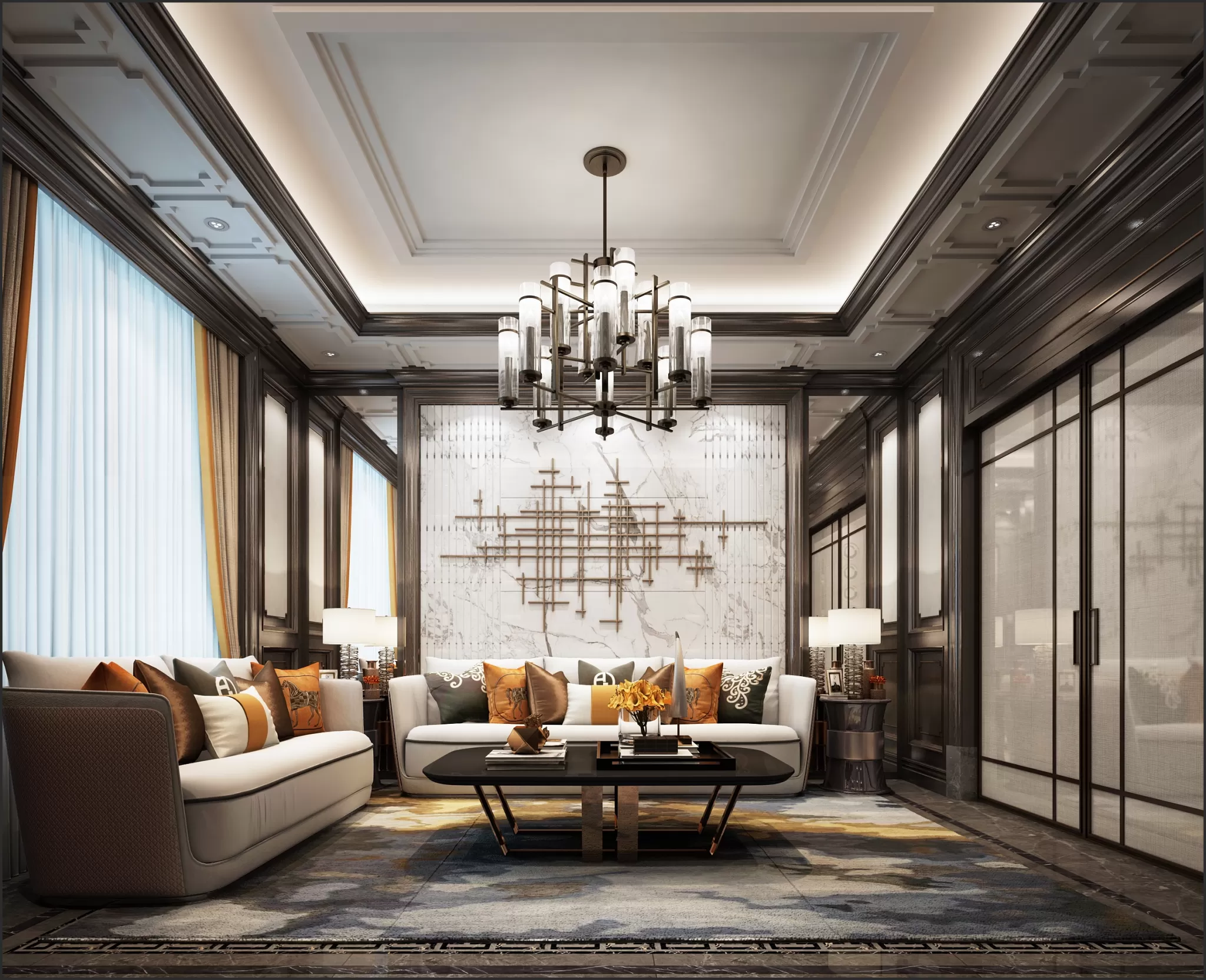 LIVING ROOM - CHINESE STYLE - 1402