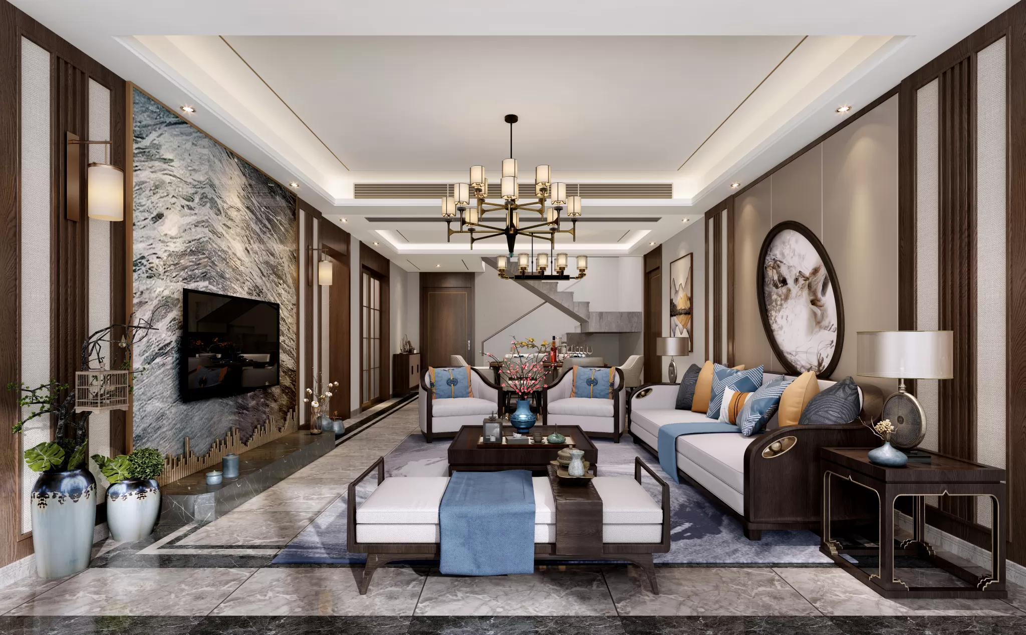 LIVING ROOM - CHINESE STYLE - 1408