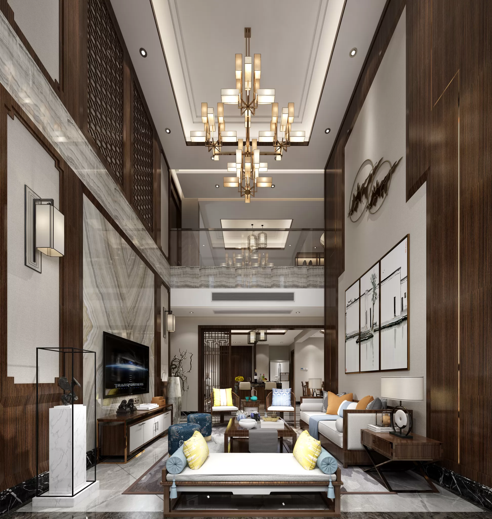 LIVING ROOM - CHINESE STYLE - 1418