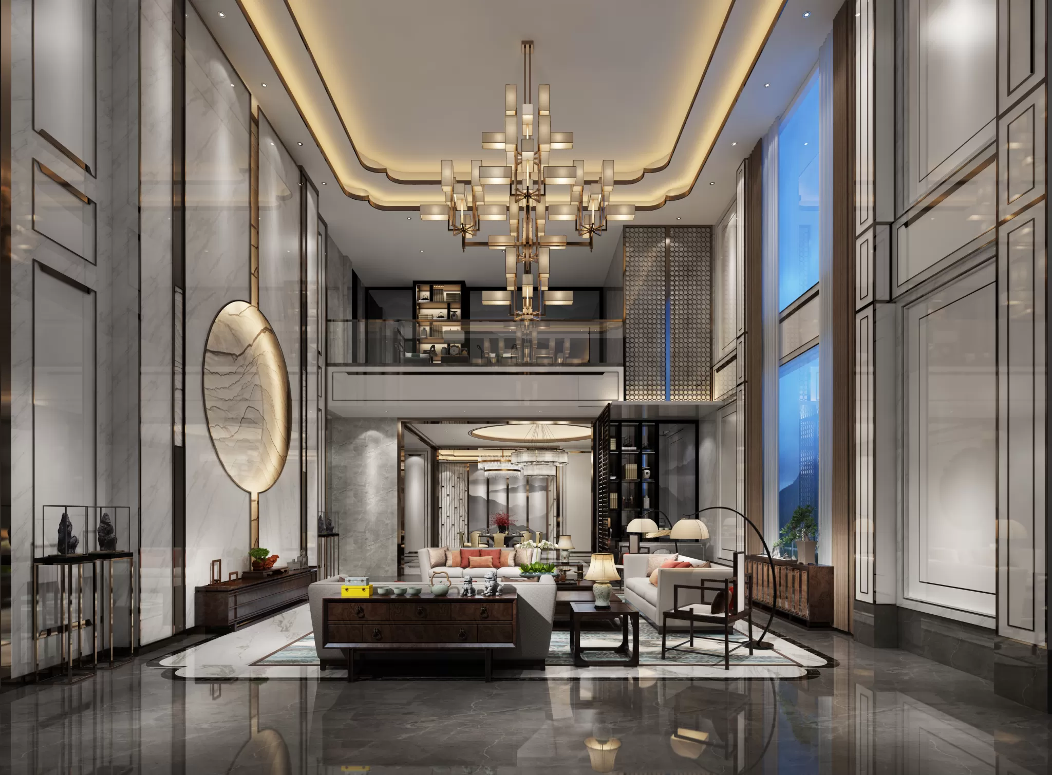 LIVING ROOM - CHINESE STYLE - 1426