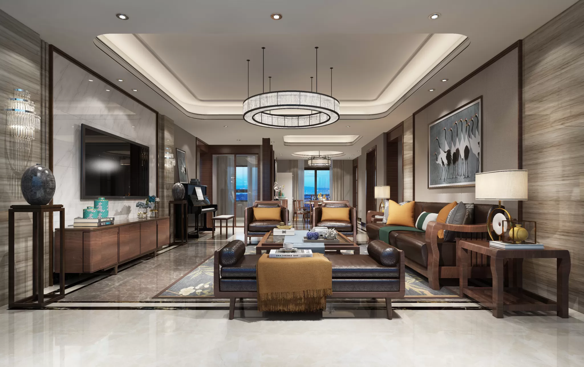 LIVING ROOM - CHINESE STYLE - 1431