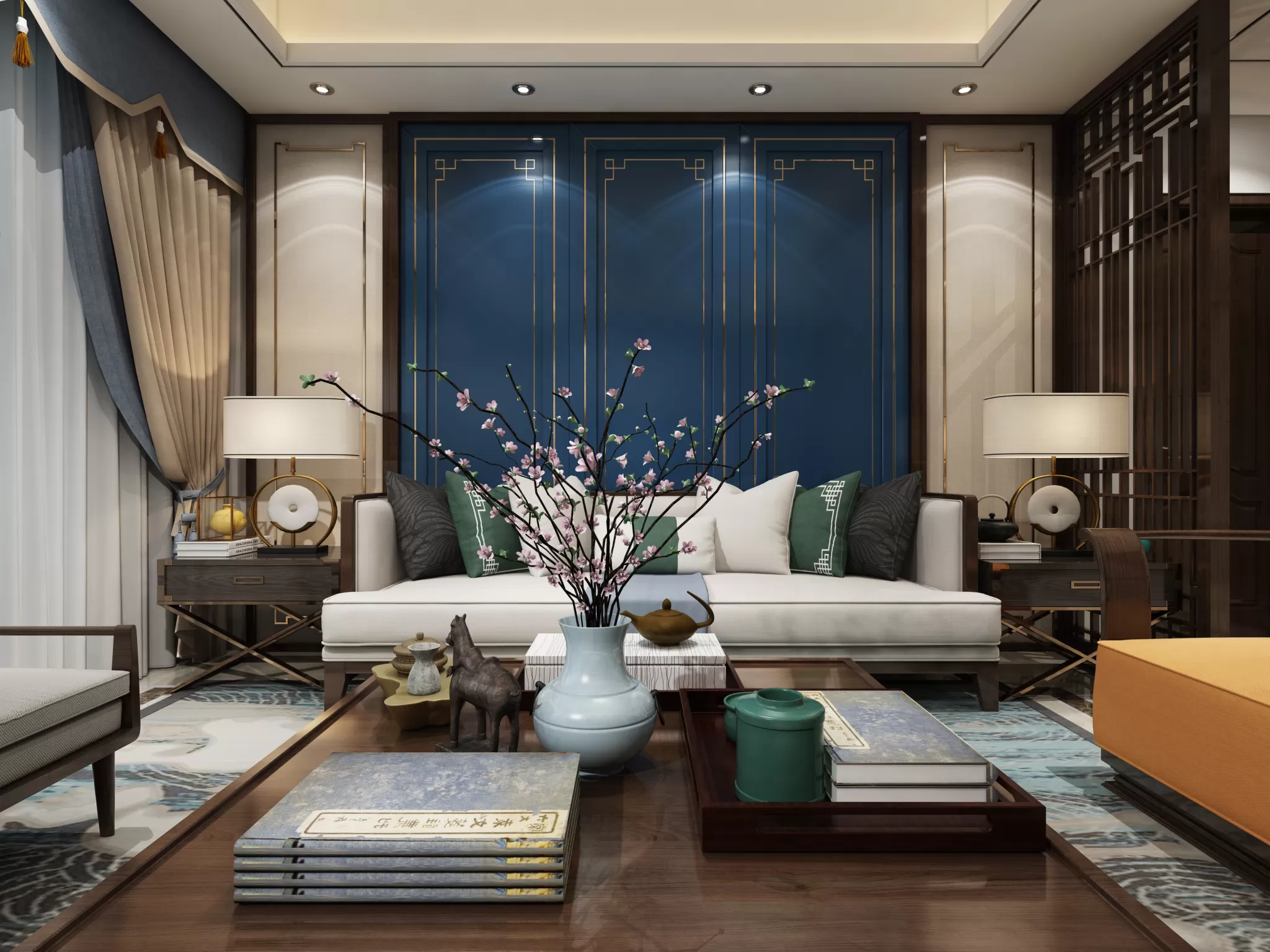 LIVING ROOM - CHINESE STYLE - 1441