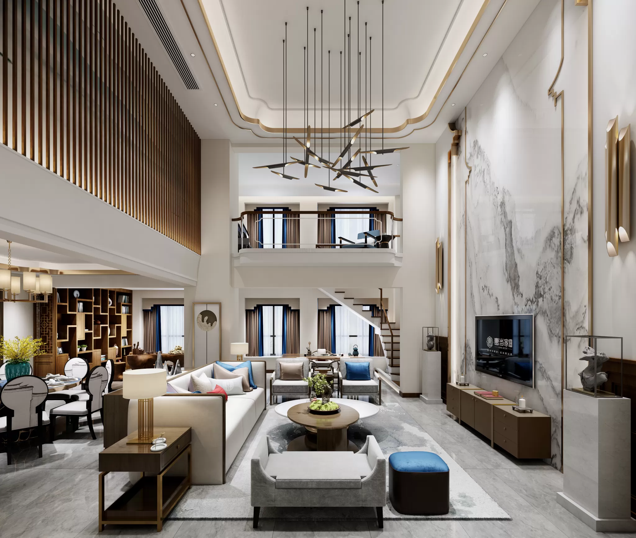 LIVING ROOM - CHINESE STYLE - 1463