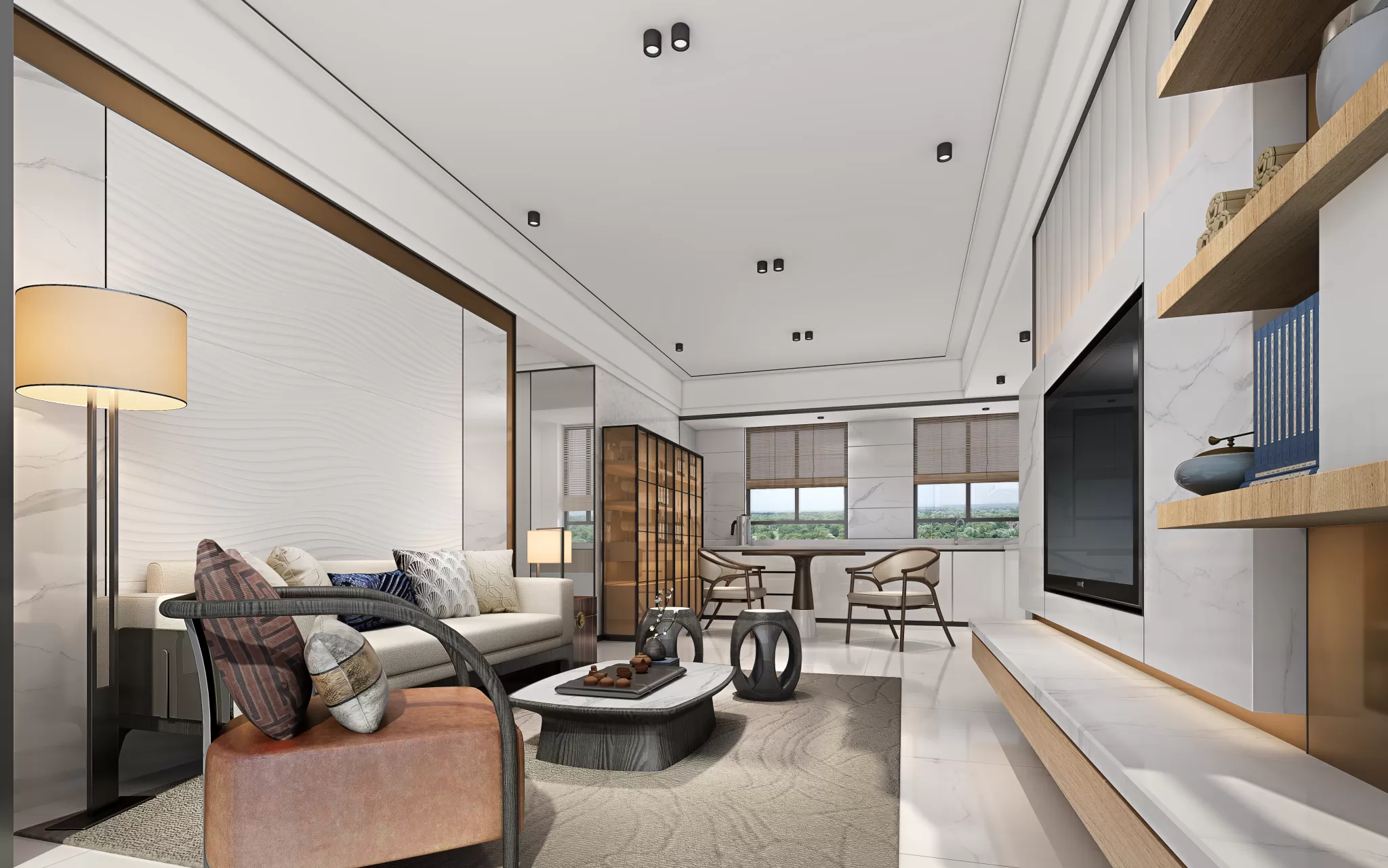 LIVING ROOM - CHINESE STYLE - 1484