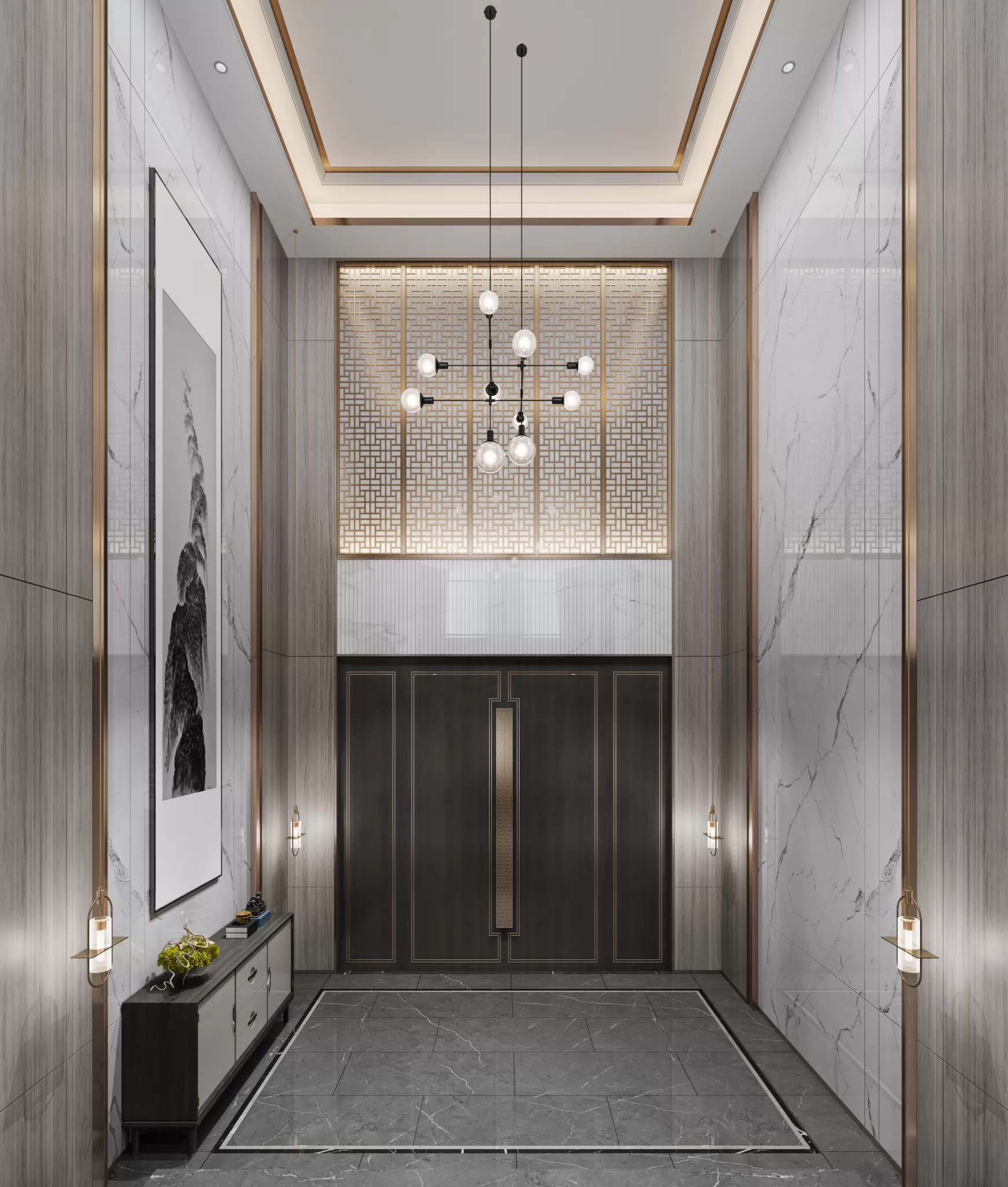 LIVING ROOM - CHINESE STYLE - 1500