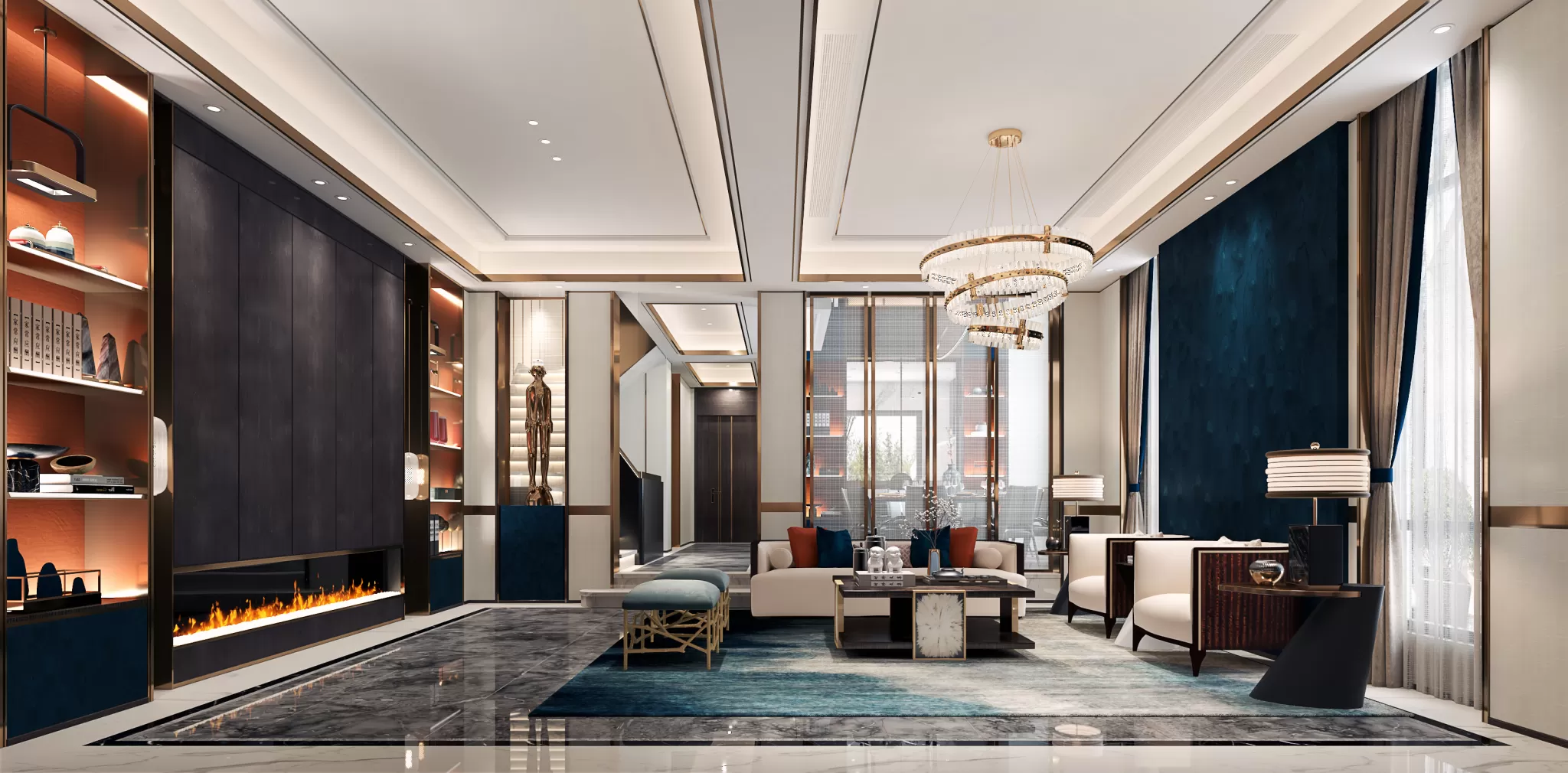 LIVING ROOM - CHINESE STYLE - 1509