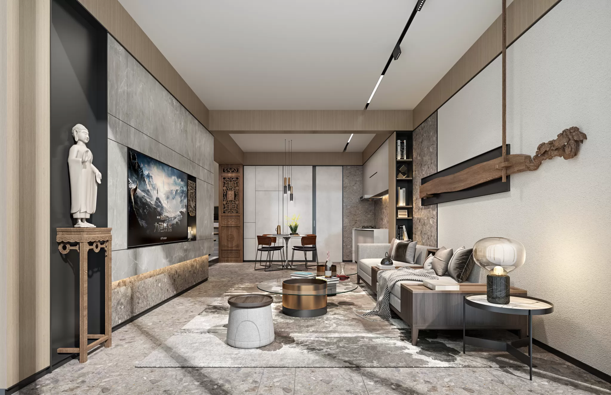 LIVING ROOM - CHINESE STYLE - 1510