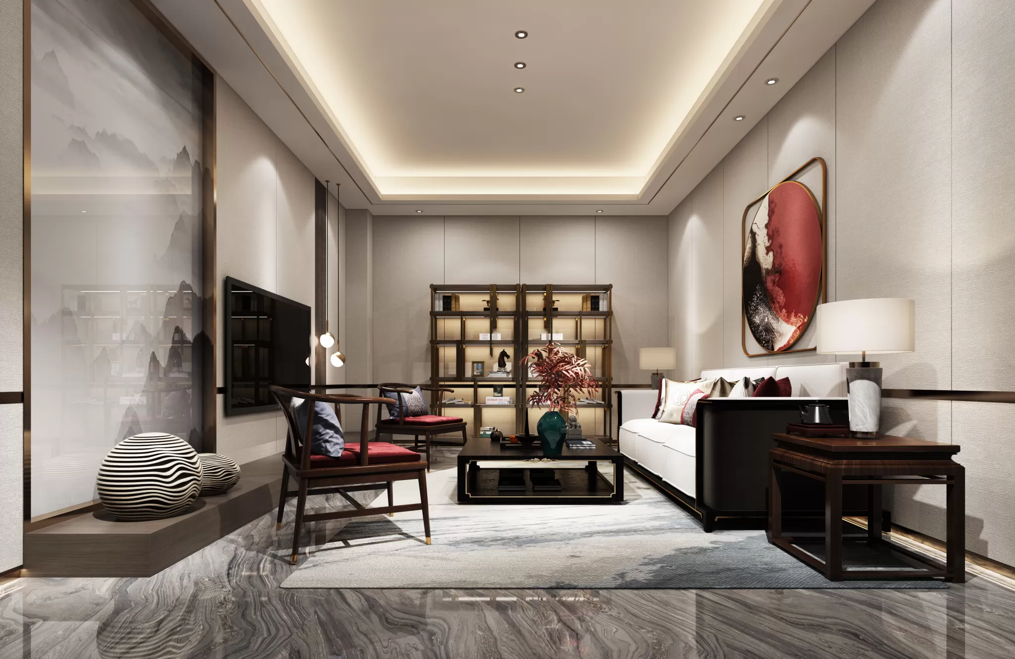 LIVING ROOM - CHINESE STYLE - 1511