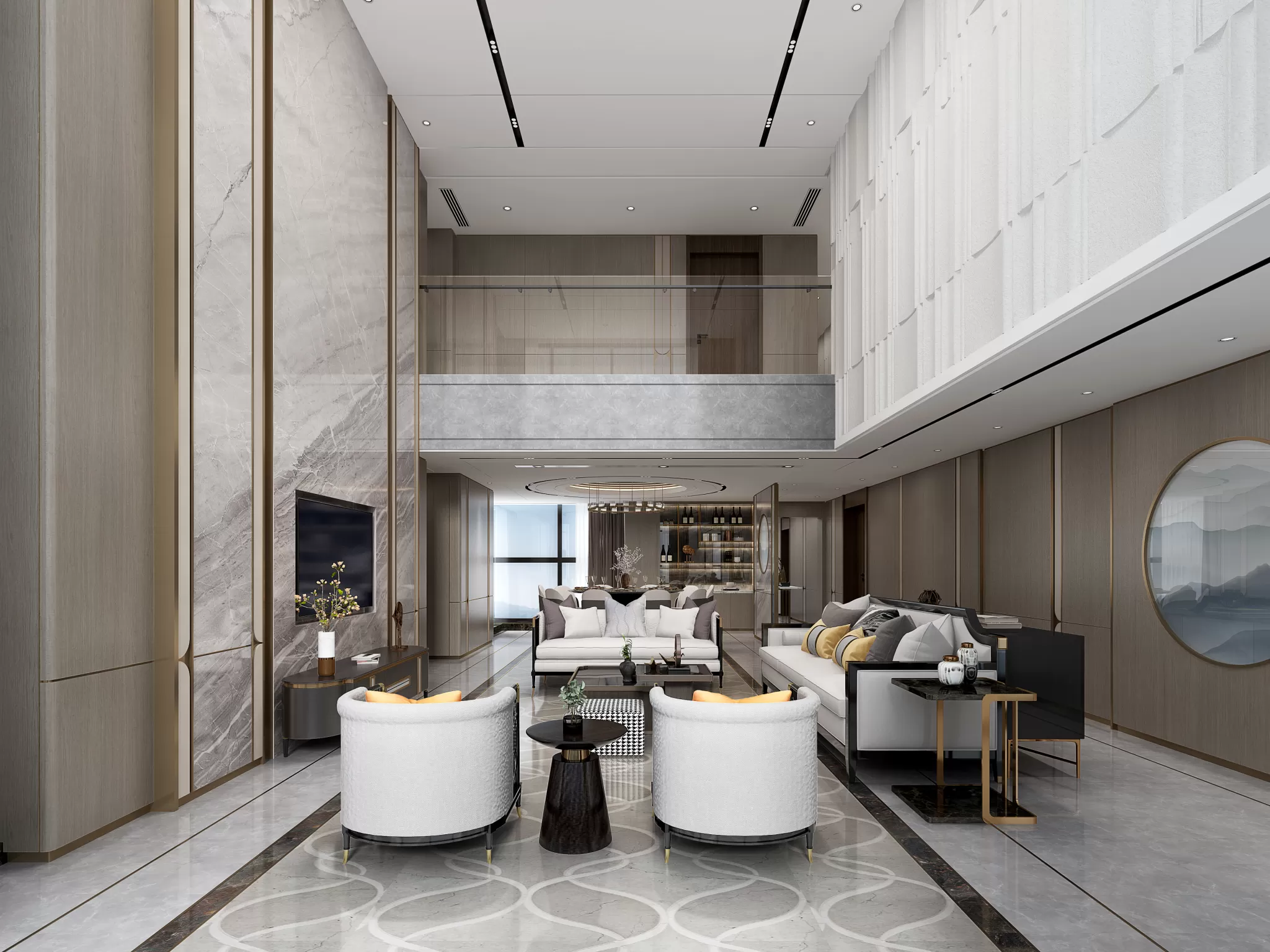 LIVING ROOM - CHINESE STYLE - 1525