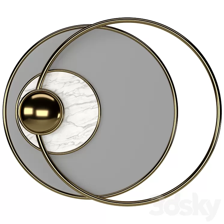 living room decor LaLume DK20911-23 3D Model Free