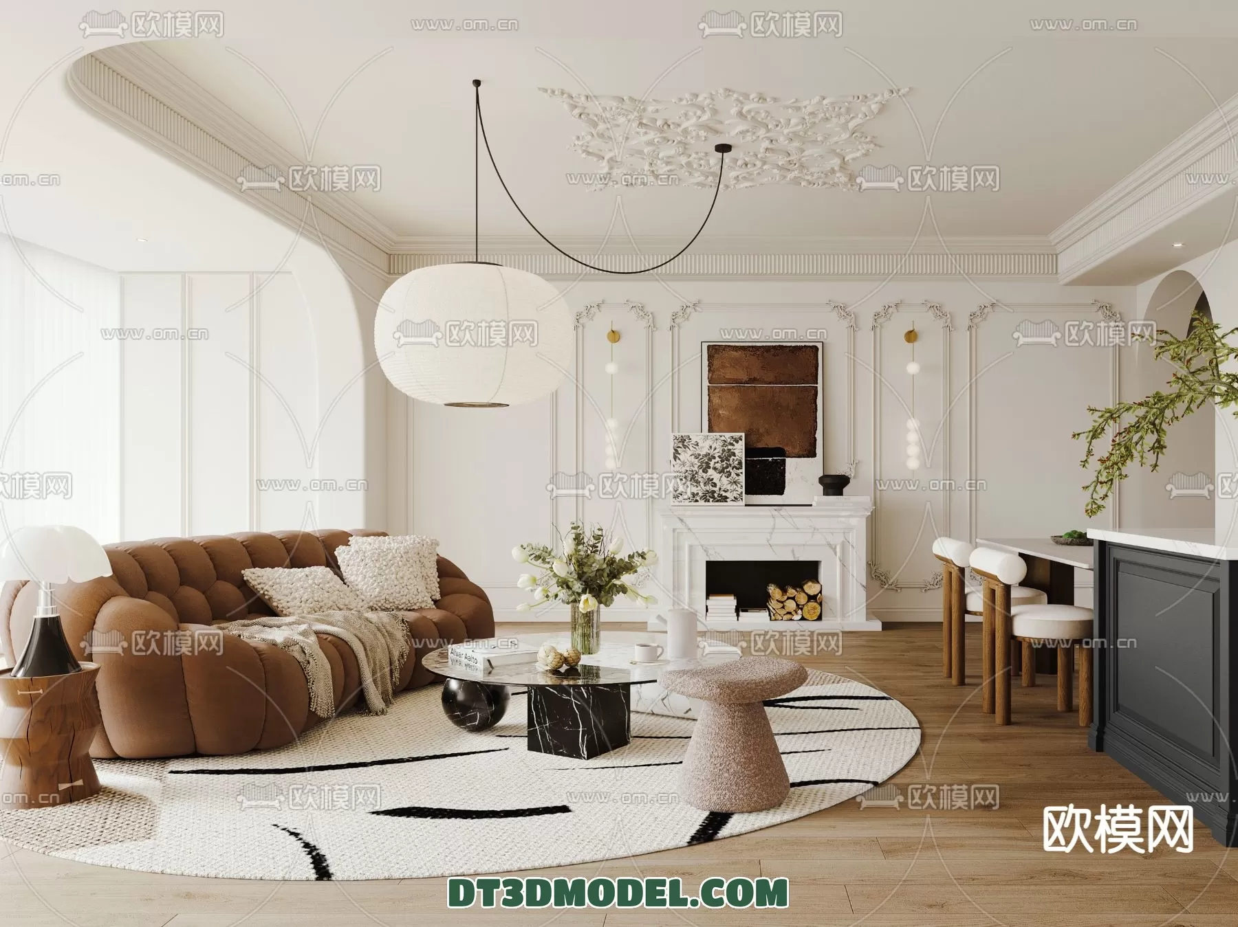 LIVING ROOM - EUROPEAN STYLE - 6190