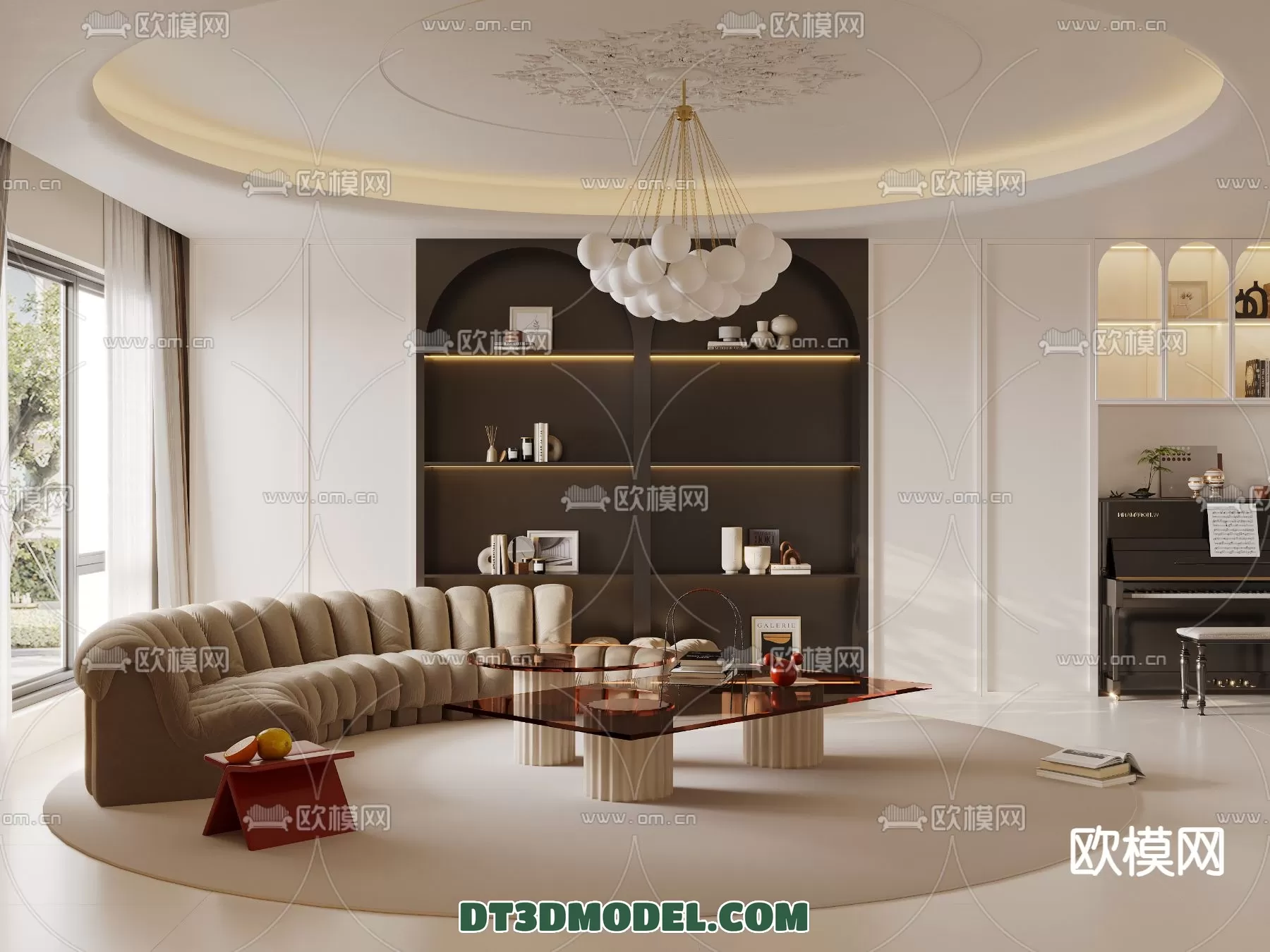 LIVING ROOM - EUROPEAN STYLE - 6192