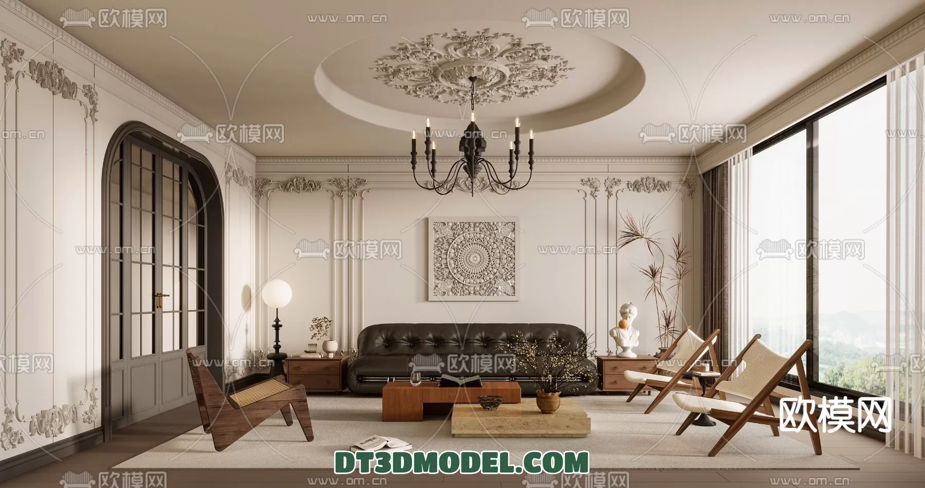 LIVING ROOM - EUROPEAN STYLE - 6195