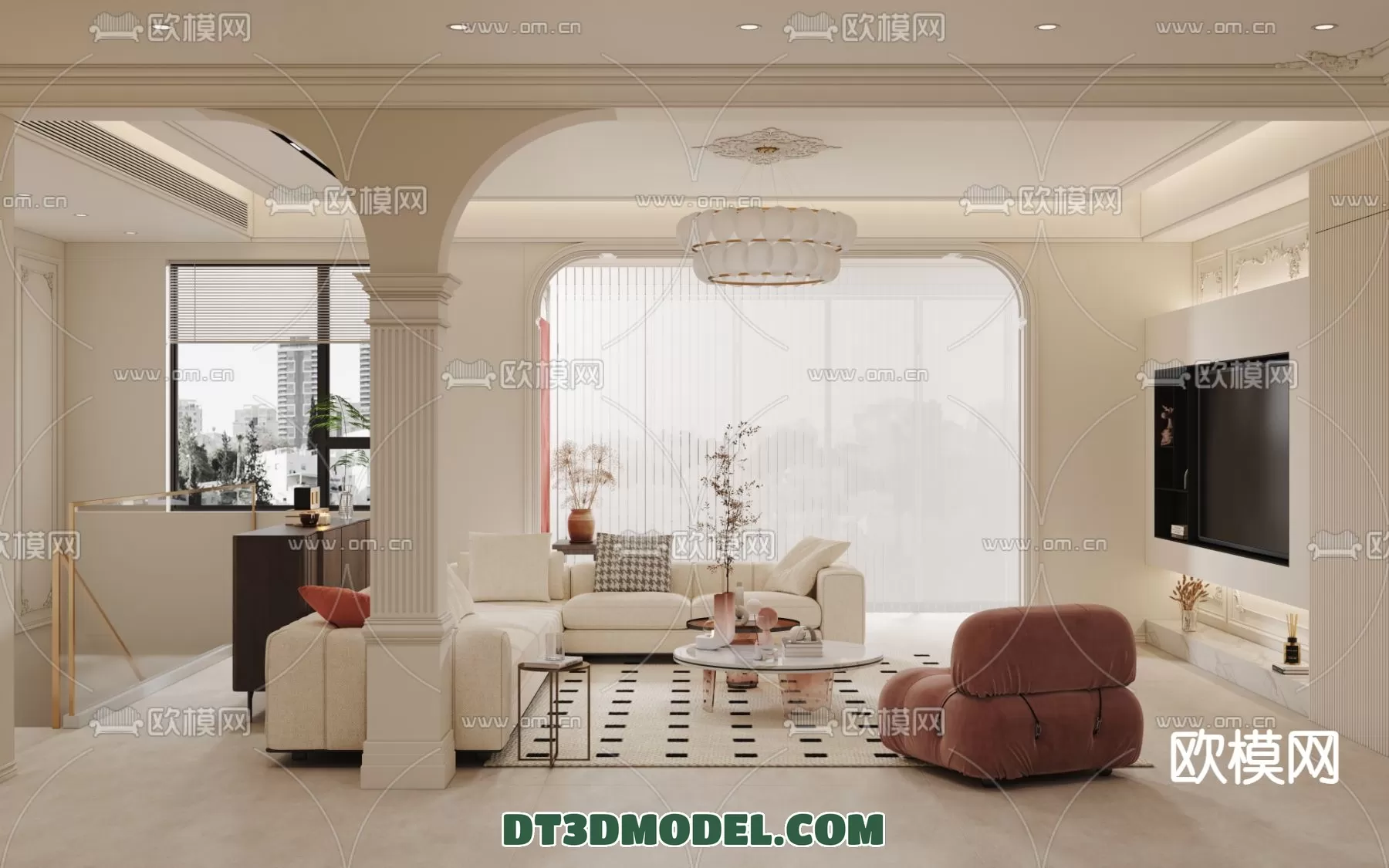 LIVING ROOM - EUROPEAN STYLE - 6196