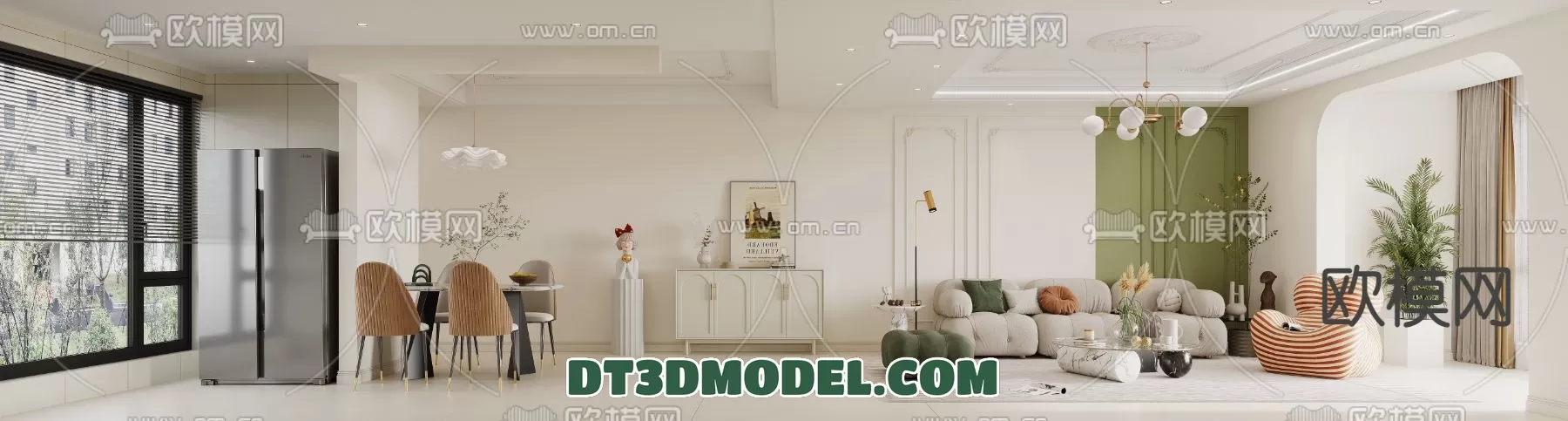 LIVING ROOM - EUROPEAN STYLE - 6197