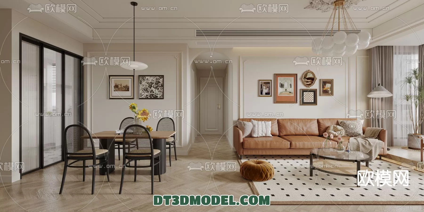 LIVING ROOM - EUROPEAN STYLE - 6198