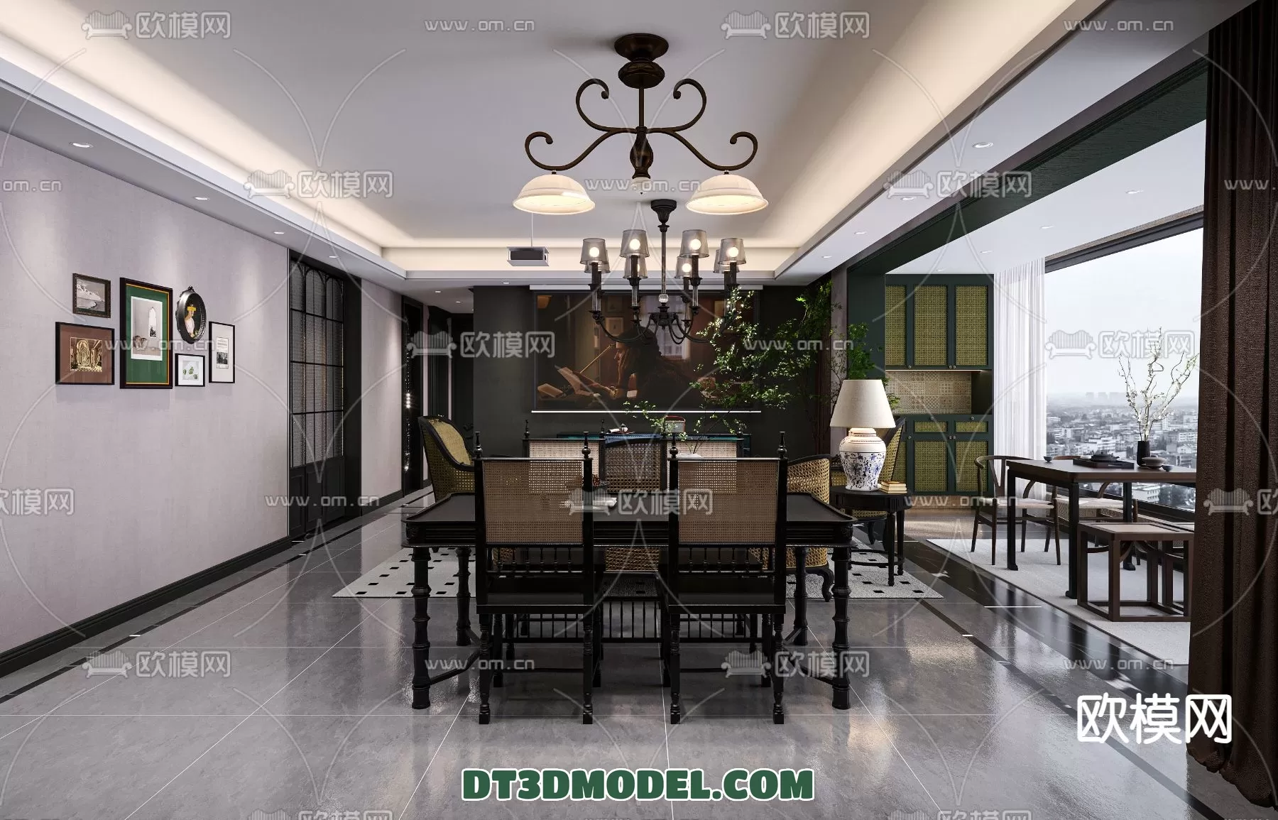 LIVING ROOM - EUROPEAN STYLE - 6204