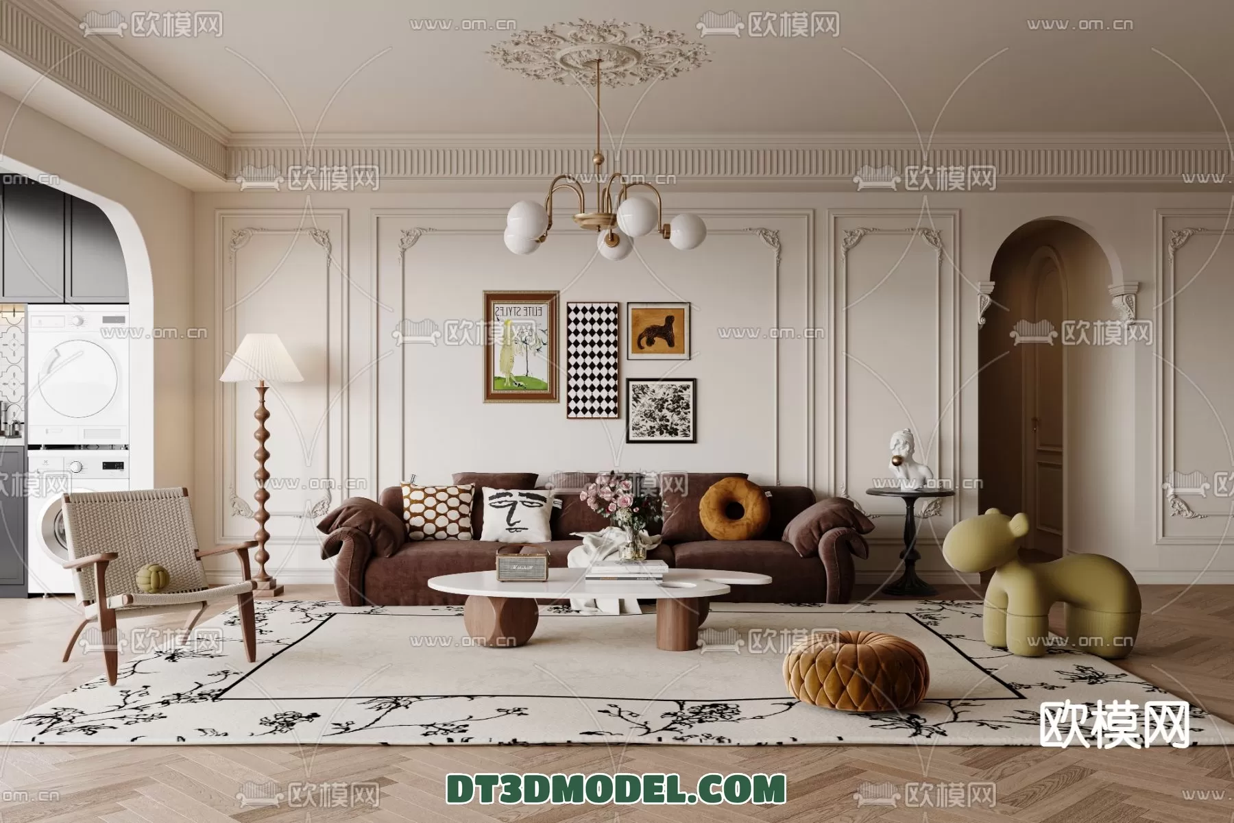 LIVING ROOM - EUROPEAN STYLE - 6205