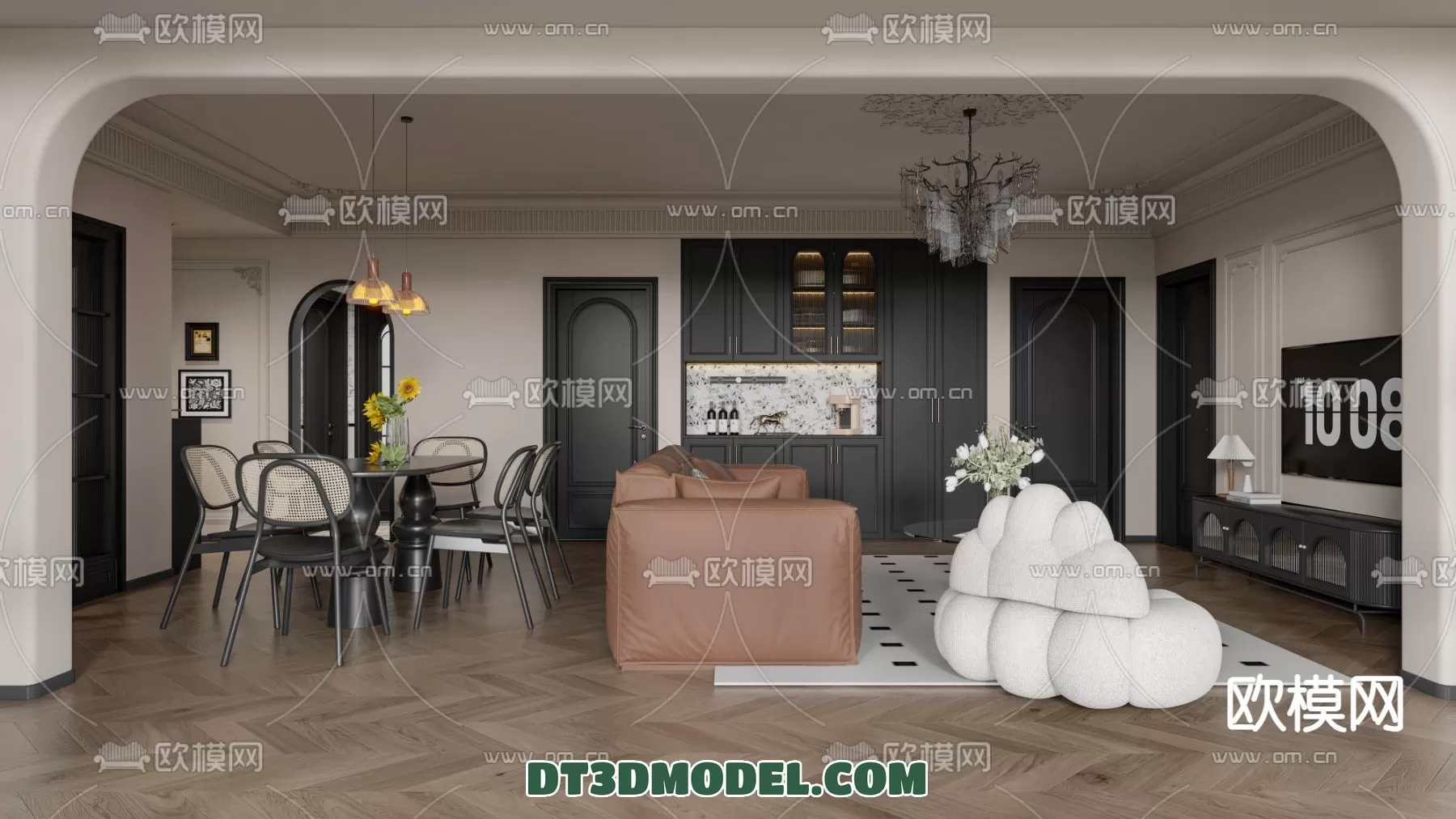 LIVING ROOM - EUROPEAN STYLE - 6207