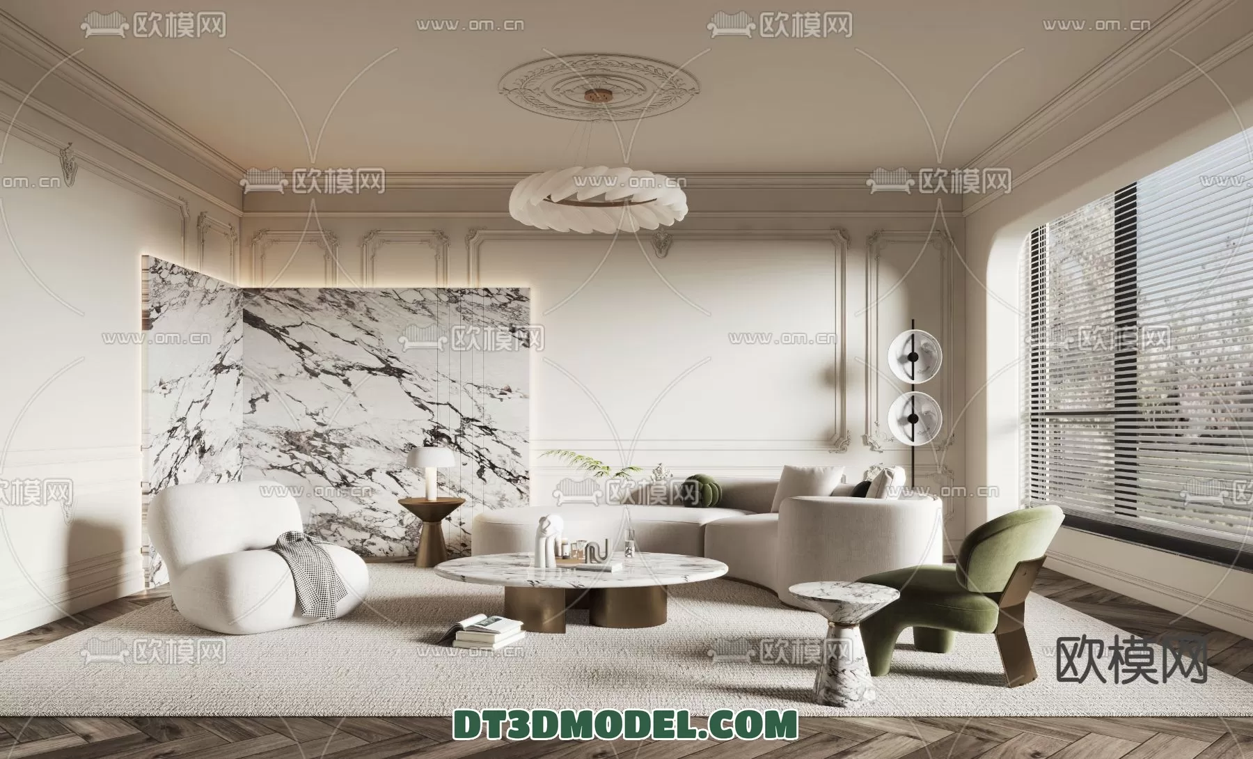 LIVING ROOM - EUROPEAN STYLE - 6209