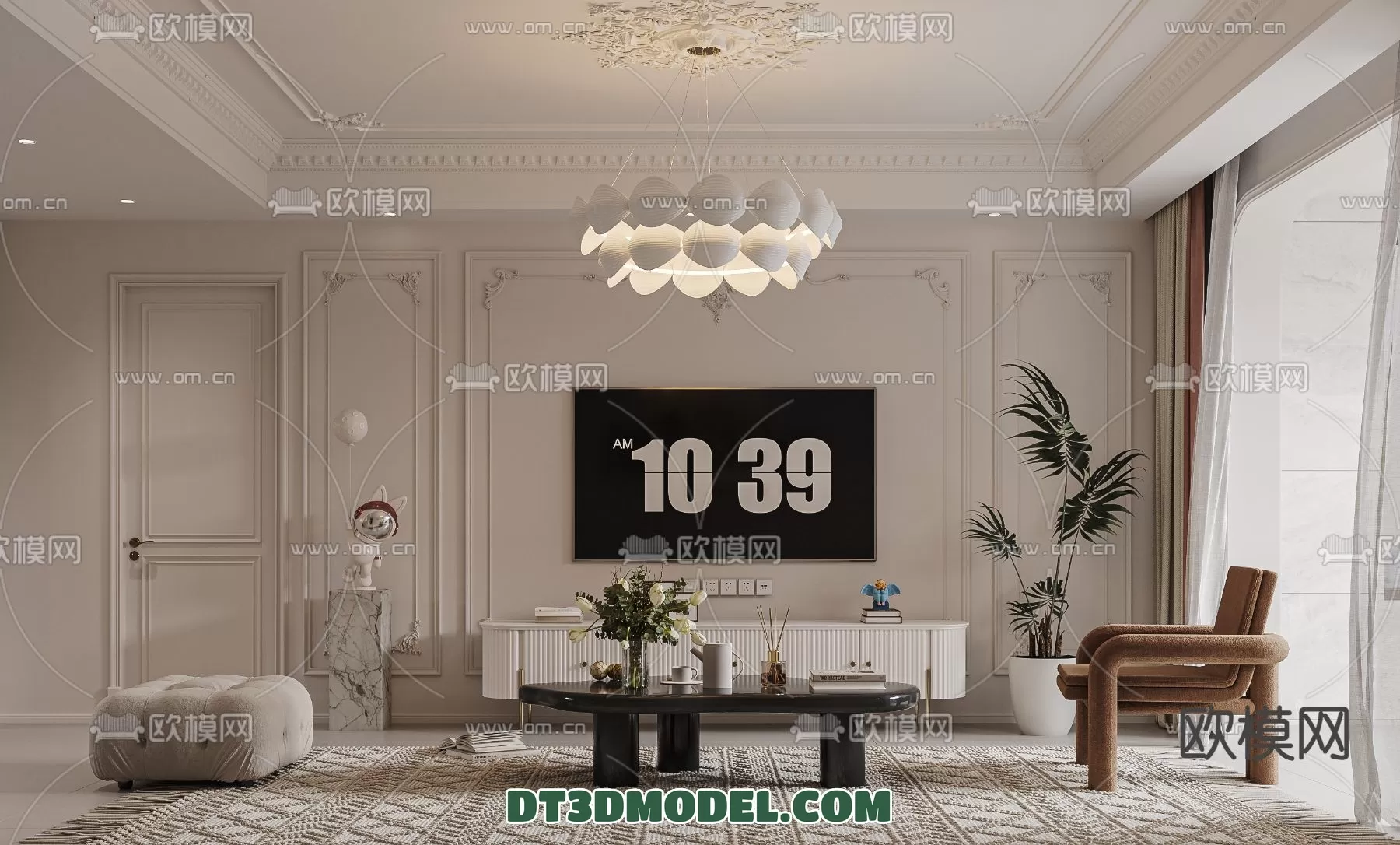 LIVING ROOM - EUROPEAN STYLE - 6213