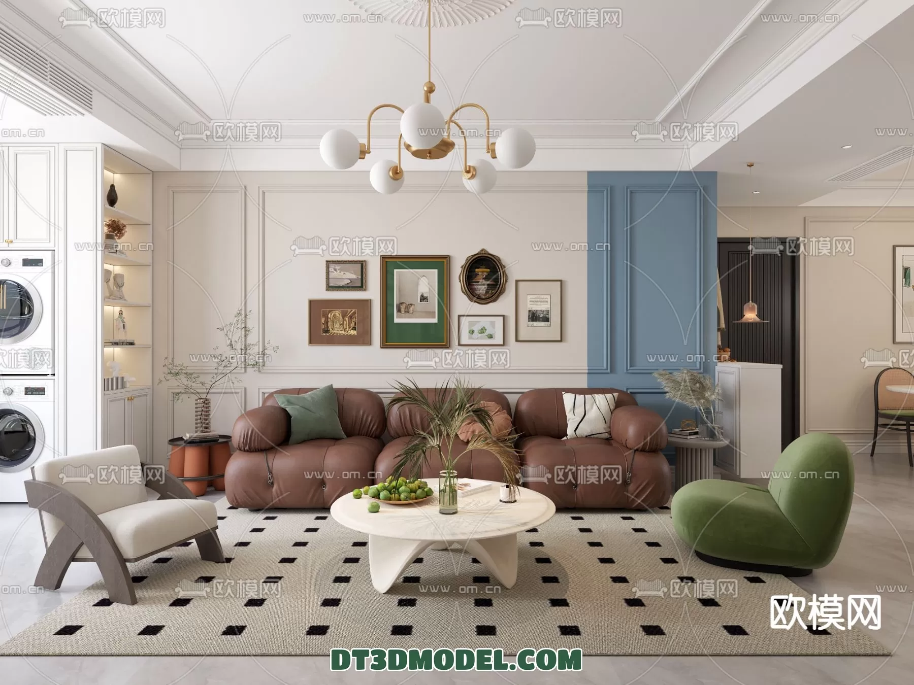 LIVING ROOM - EUROPEAN STYLE - 6216