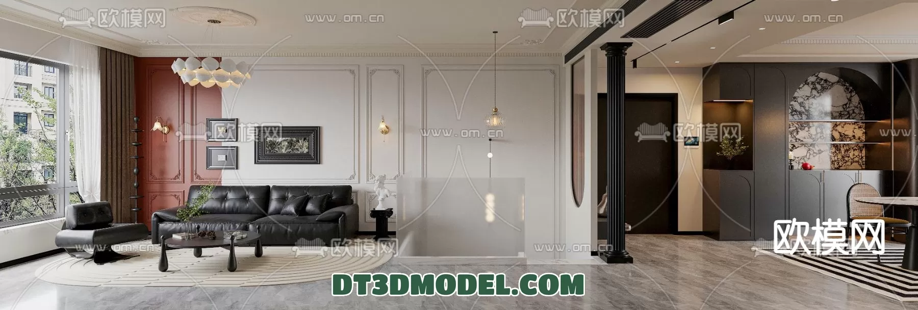 LIVING ROOM - EUROPEAN STYLE - 6218