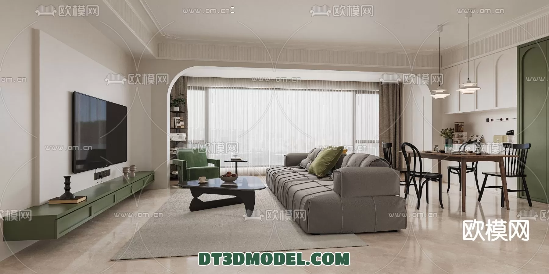 LIVING ROOM - EUROPEAN STYLE - 6220