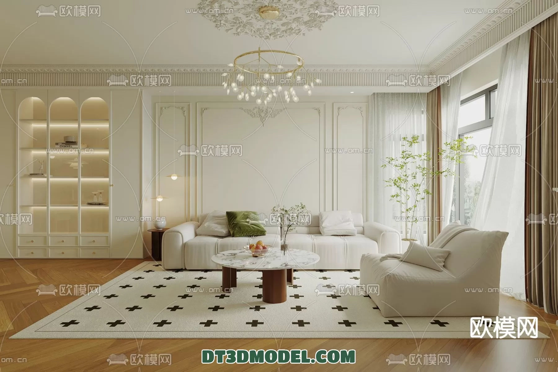LIVING ROOM - EUROPEAN STYLE - 6224