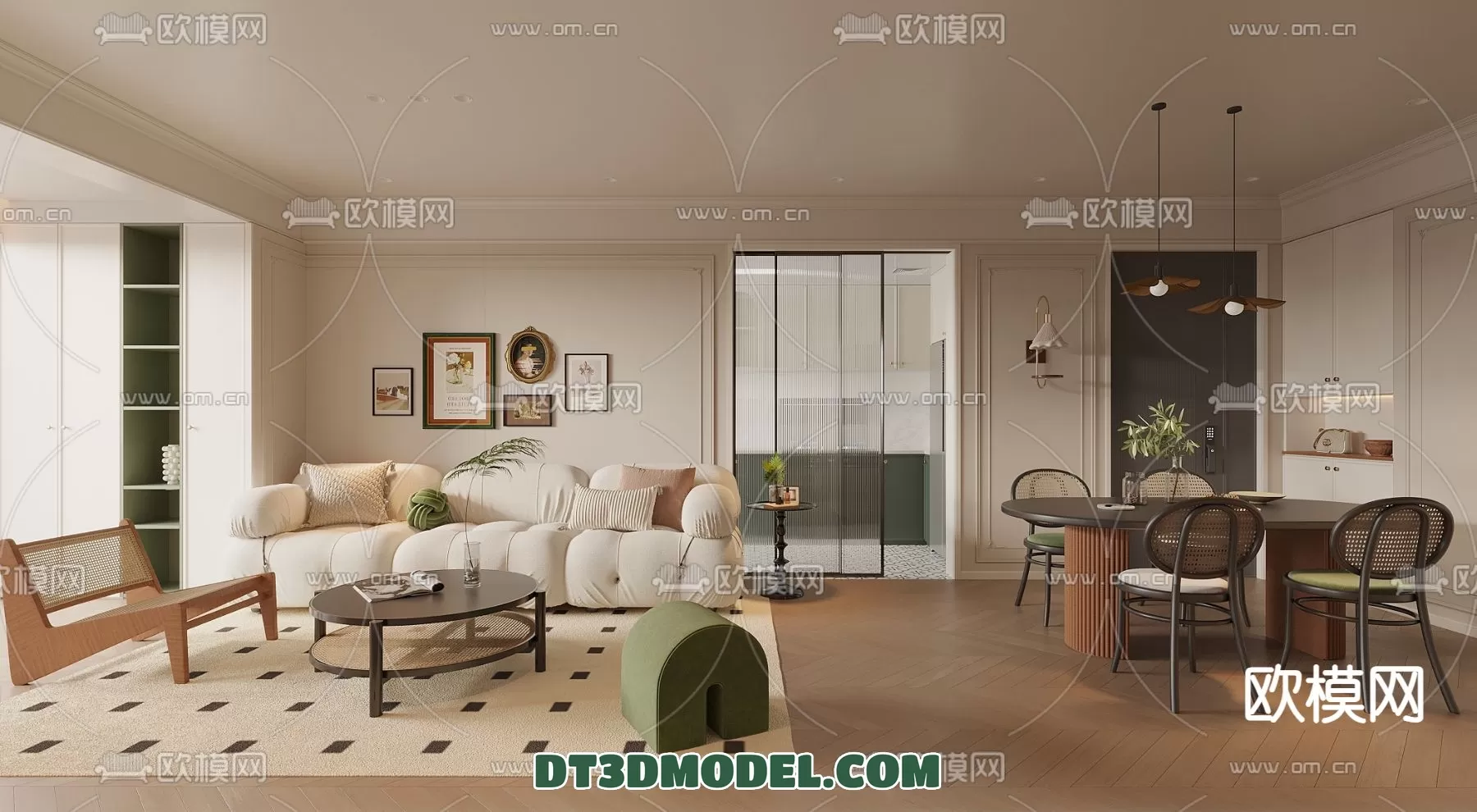 LIVING ROOM - EUROPEAN STYLE - 6229