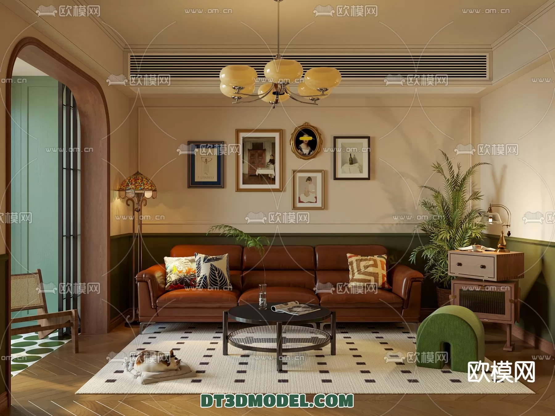 LIVING ROOM - EUROPEAN STYLE - 6231