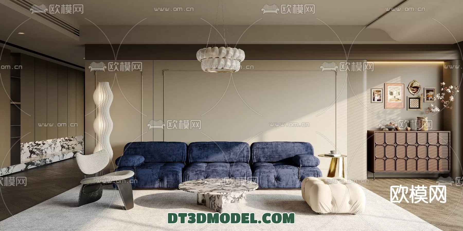 LIVING ROOM - EUROPEAN STYLE - 6233