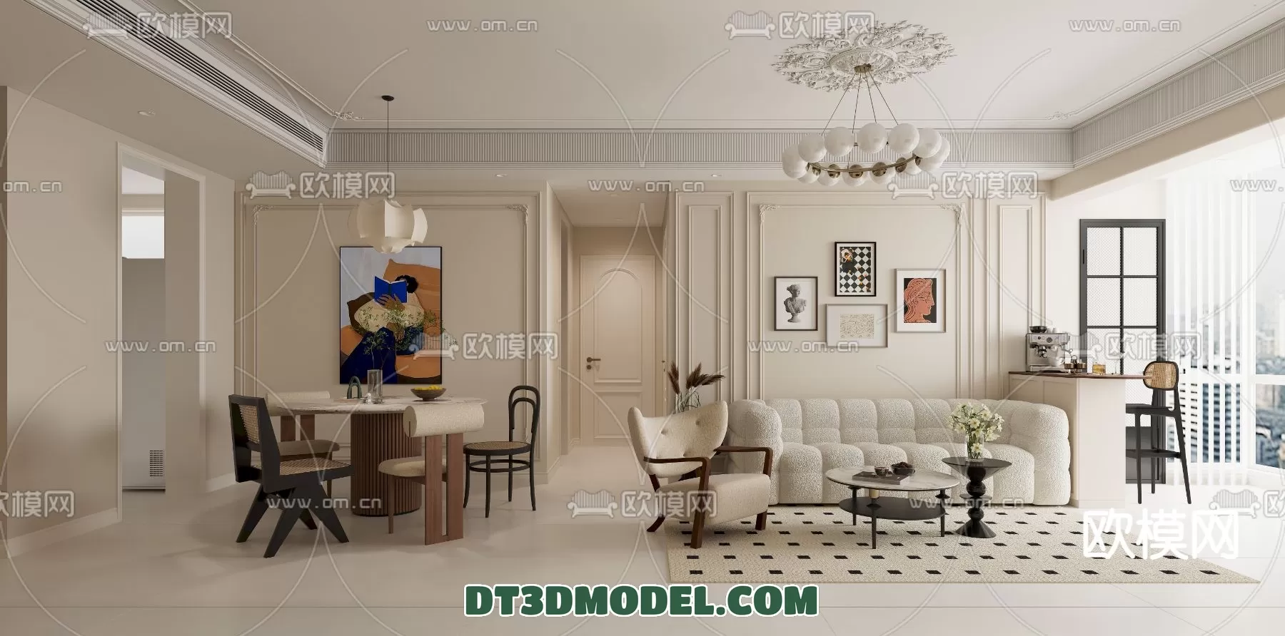 LIVING ROOM - EUROPEAN STYLE - 6234