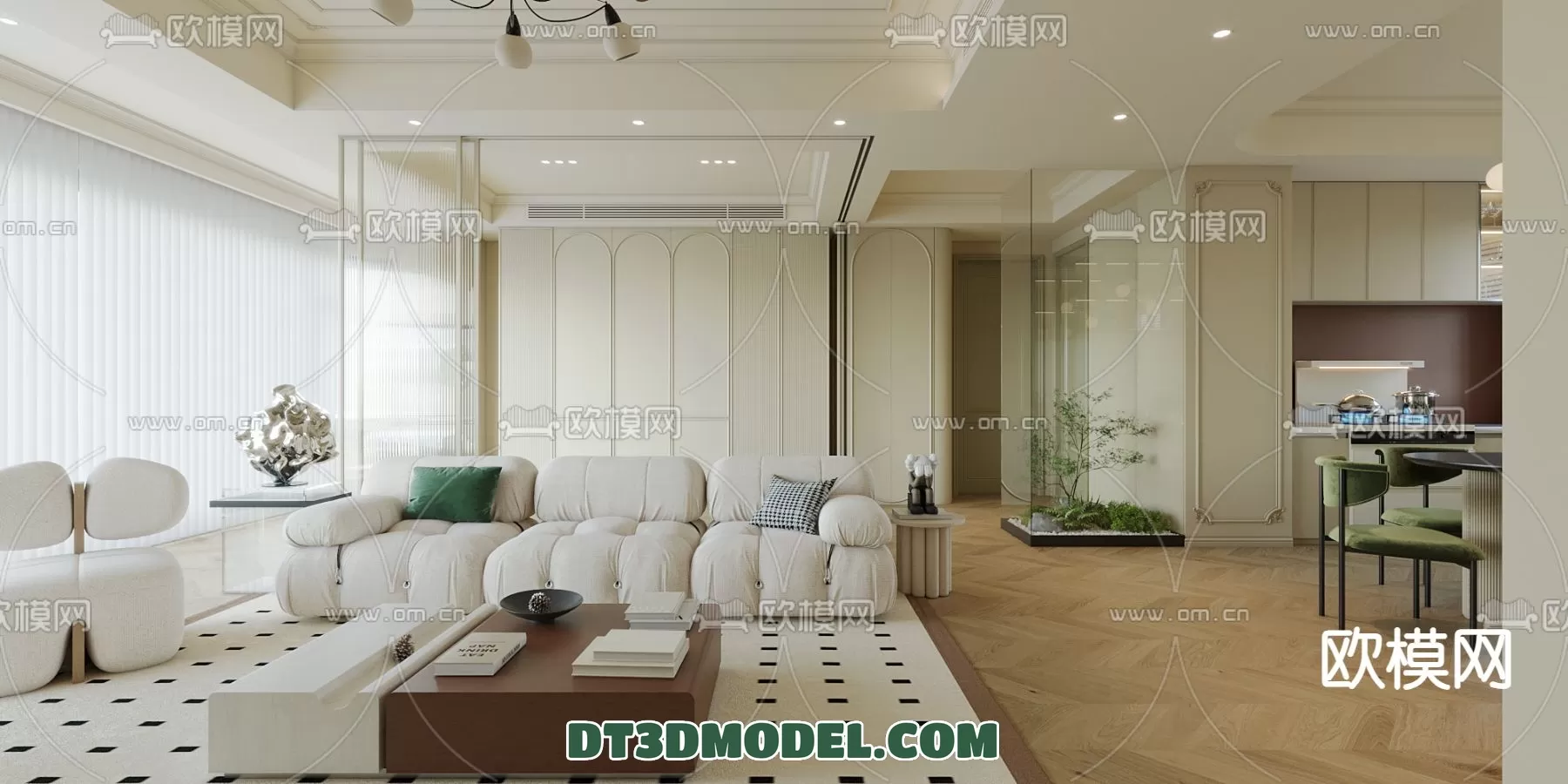 LIVING ROOM - EUROPEAN STYLE - 6241