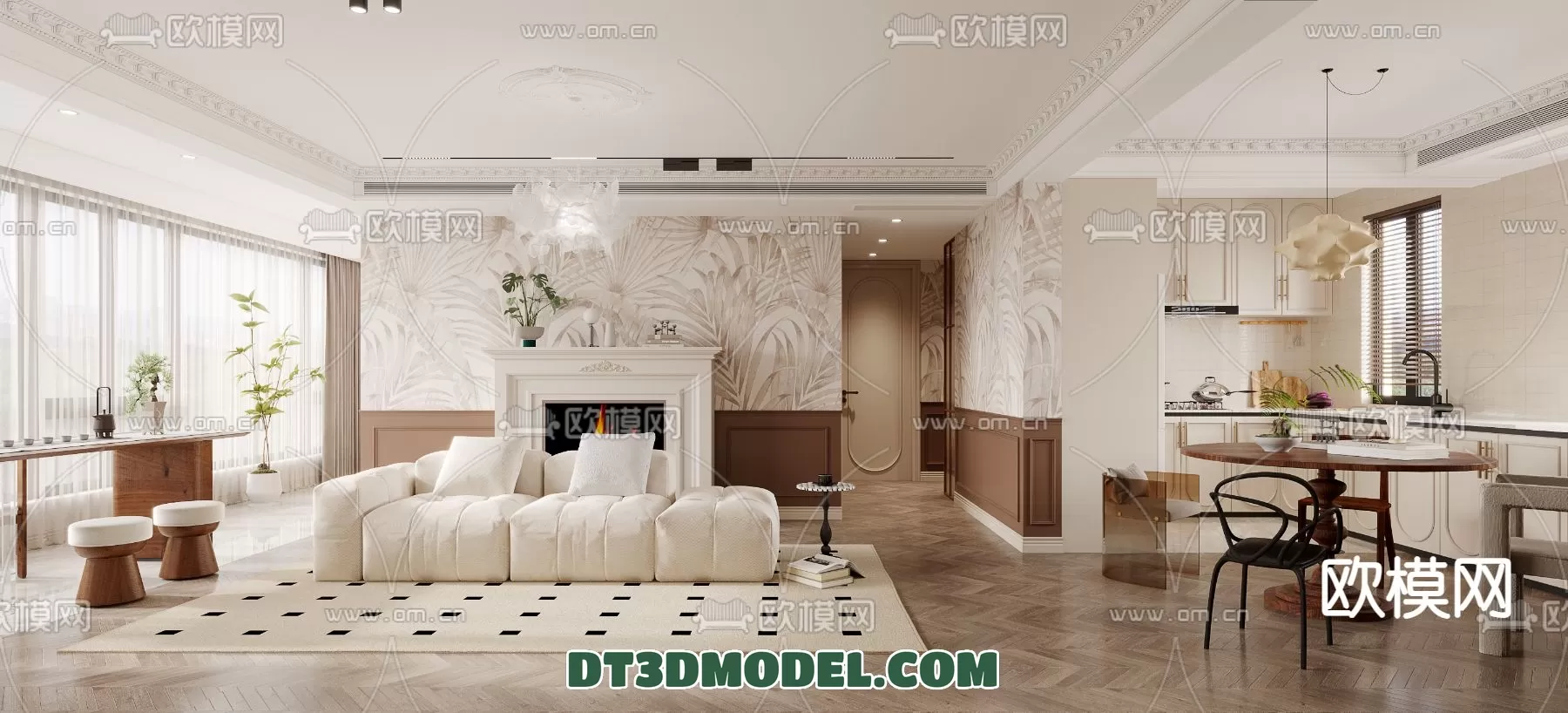 LIVING ROOM - EUROPEAN STYLE - 6242